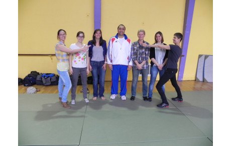 Photo souvenir du dernier module de formation de l'École de Régionale de Formation de Paris